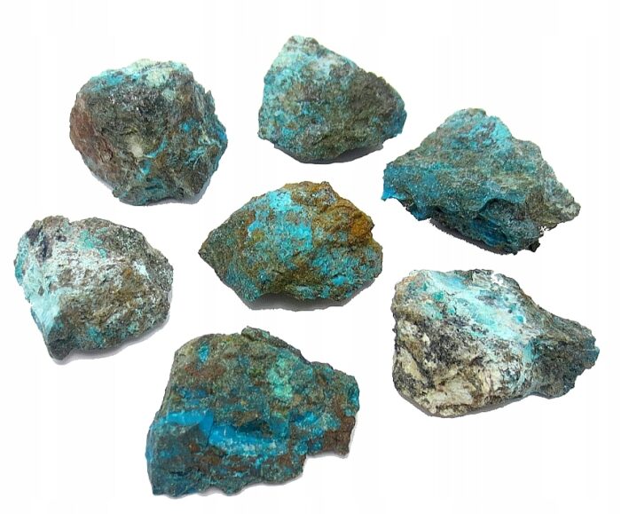 Chryzokola Naturalna, surowa Bryłka 1 sztuka
