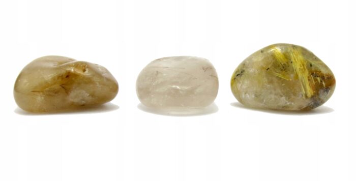 Kwarc z Rutylem, Rutyl Naturalny OTOCZAK 1szt
