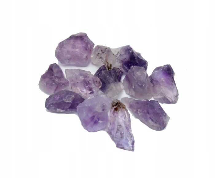 Mini Ametyst Naturalny bryłki, szpic 20 g