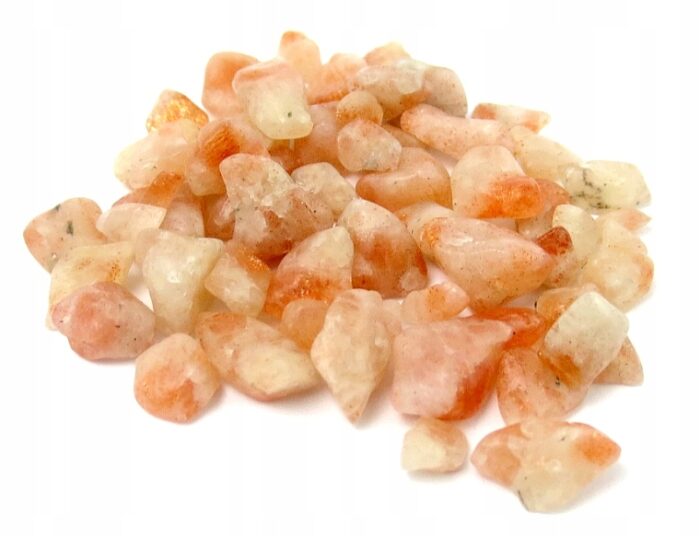 Kamień Słoneczny naturalny zestaw drobne kamienie 10 gram
