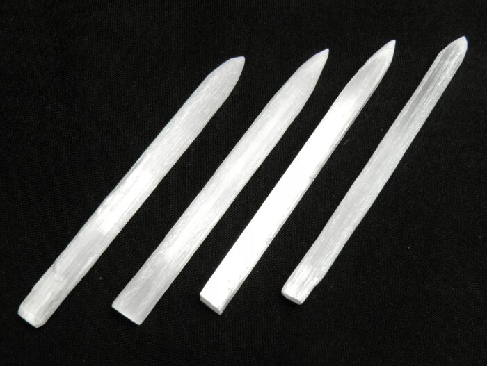 Selenit naturalny Kryształ Różdżka Magiczna, Stick - obrazek 2