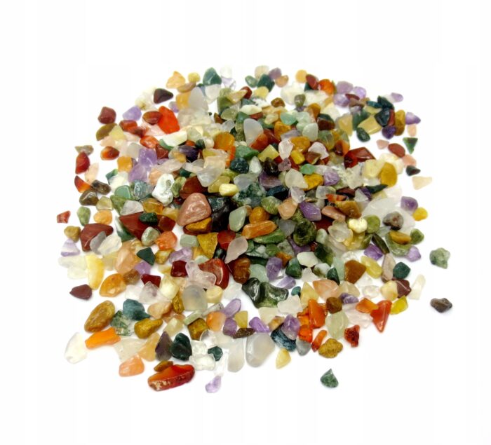 MIX Naturalne kamienie drobne, Zestaw 100g