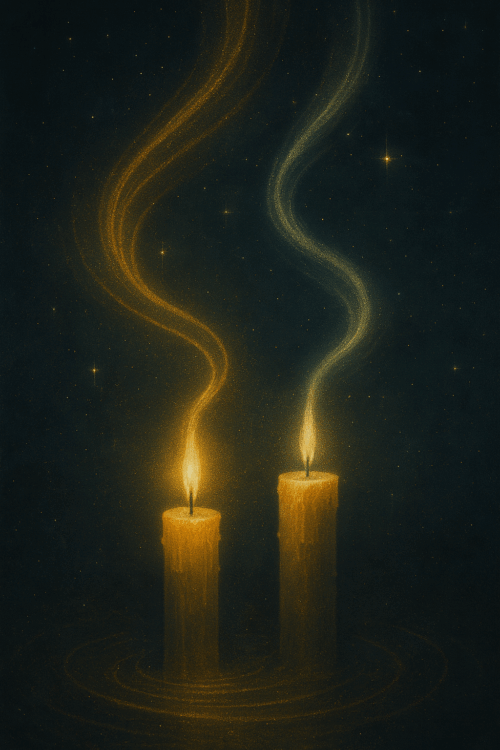 Świeca Intencyjna - Nów w znaku Wagi 21.10.2025