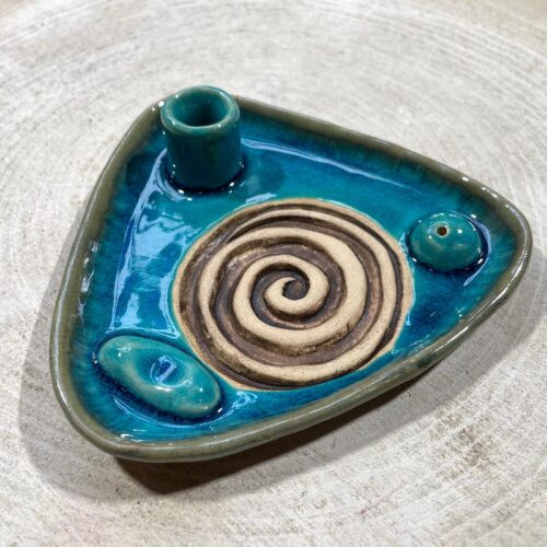 Ceramiczna Podstawka ze Spiralą